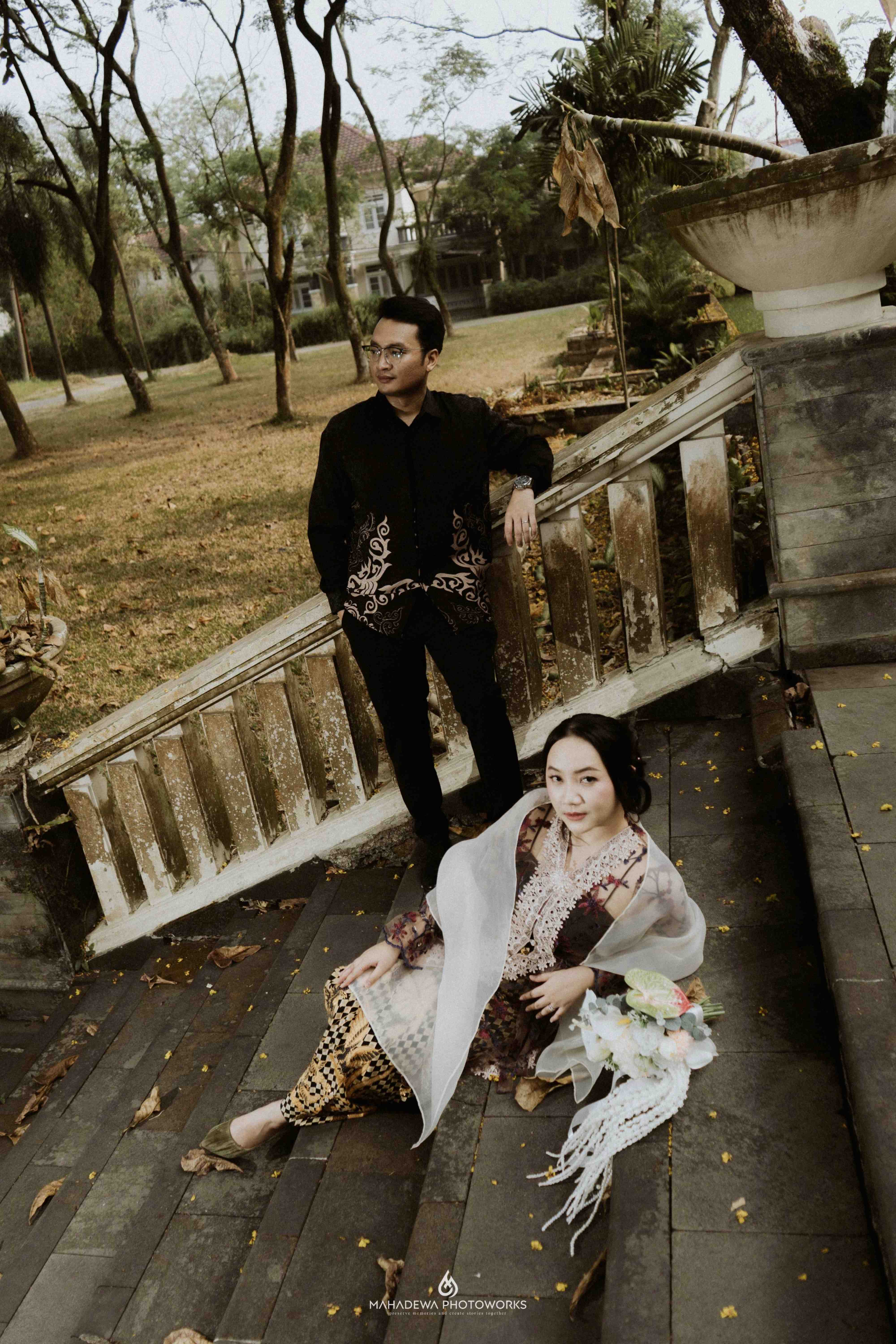 Foto bersama calon pengantin